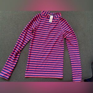 NWOT Mini Boden striped rashguard size 13/14